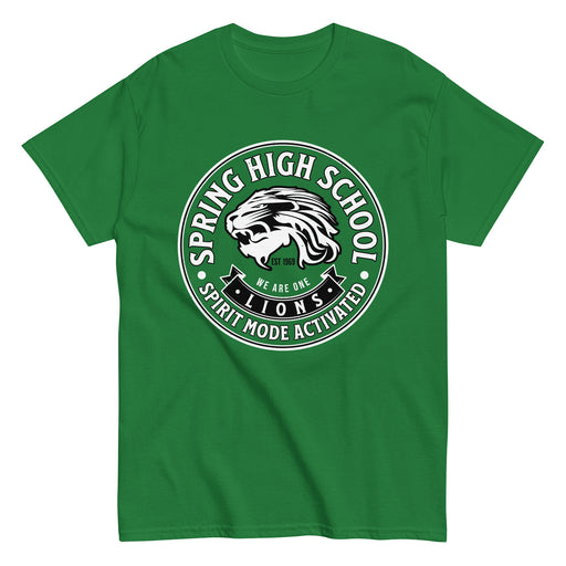 Spring High School Lions Turf Green Classic Unisex T-shirt 215