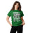 Woman wearing Spring High School Lions Turf Green Classic Unisex T-shirt 232