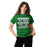 Woman wearing Spring High School Lions Turf Green Classic Unisex T-shirt 238