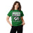 Woman wearing Spring High School Lions Turf Green Classic Unisex T-shirt 001