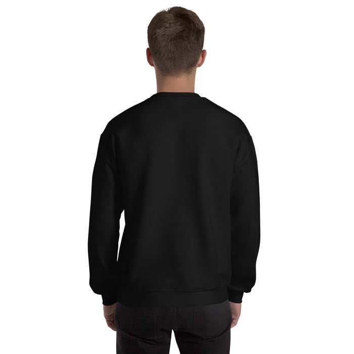 Back view of Tomball High School Cougars Black Classic Unisex Sweatshirt 229