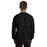 Back view of Tomball West High School Tigers Black Classic Unisex Sweatshirt 234