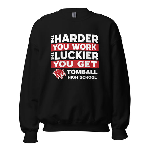 Tomball High School Cougars Black Classic Unisex Sweatshirt 238