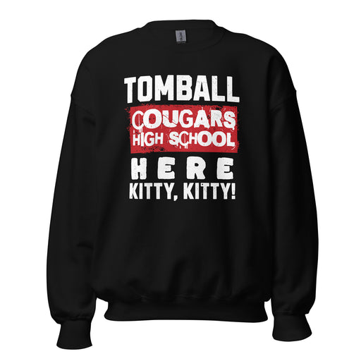 Tomball High School Cougars Black Classic Unisex Sweatshirt 231