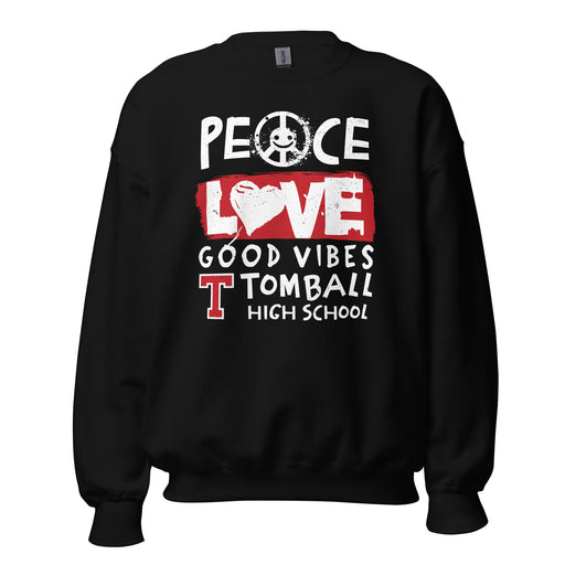 Tomball High School Cougars Black Classic Unisex Sweatshirt 240
