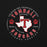 Close-up view of Tomball High School Cougars Black Classic Unisex Sweatshirt 214