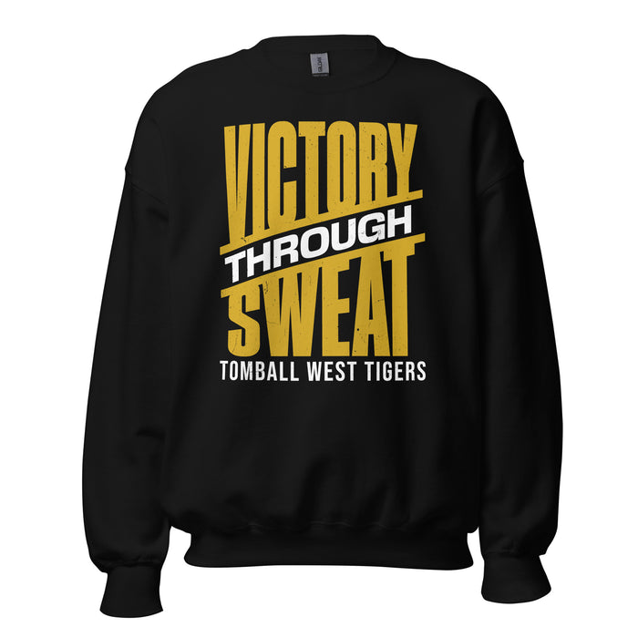 Tomball West High School Tigers Black Classic Unisex Sweatshirt 241