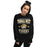 Woman wearing Tomball West High School Tigers Black Classic Unisex Sweatshirt 230