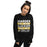 Woman wearing Tomball West High School Tigers Black Classic Unisex Sweatshirt 238