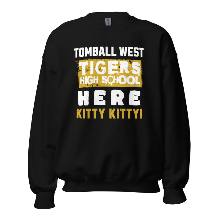 Tomball West High School Tigers Black Classic Unisex Sweatshirt 231
