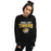 Woman wearing Tomball West High School Tigers Black Classic Unisex Sweatshirt 234