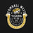 Close-up view of Tomball West High School Tigers Black Classic Unisex Sweatshirt 229