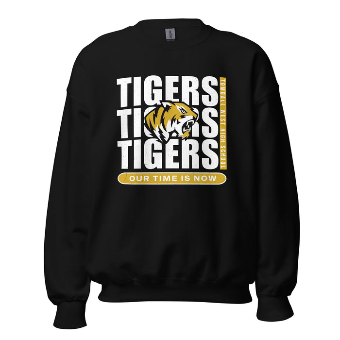 Tomball West High School Tigers Black Classic Unisex Sweatshirt 235