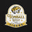 Close-up view of Tomball West High School Tigers Black Classic Unisex Sweatshirt 219