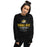 Woman wearing Tomball West High School Tigers Black Classic Unisex Sweatshirt 217