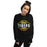 Woman wearing Tomball West High School Tigers Black Classic Unisex Sweatshirt 011