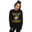Woman wearing Tomball West High School Tigers Black Classic Unisex Sweatshirt 006