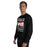 Man wearing Tomball High School Cougars Black Classic Unisex Sweatshirt 240