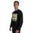 Man wearing Tomball West High School Tigers Black Classic Unisex Sweatshirt 238
