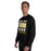 Man wearing Tomball West High School Tigers Black Classic Unisex Sweatshirt 231
