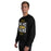 Man wearing Tomball West High School Tigers Black Classic Unisex Sweatshirt 210