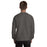 Man wearing Tomball West High School Tigers Dark Grey Classic Unisex Sweatshirt 208