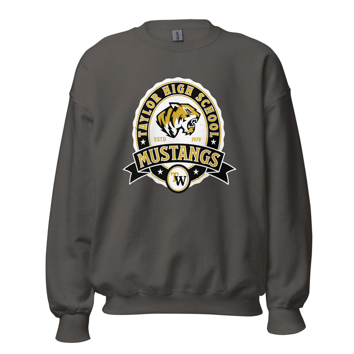 Tomball West High School Tigers Dark Grey Classic Unisex Sweatshirt 212