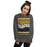 Woman wearing Tomball West High School Tigers Dark Grey Classic Unisex Sweatshirt 227