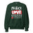 The Woodlands High School Highlanders Forest Green Classic Unisex Sweatshirt 240
