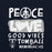 A dark navy graphic design featuring the words 'PEACE LOVE GOOD VIBES TOMBALL MEMORIAL HS' in distressed white and gray lettering, with a peace sign and heart motif. Tomball Memorial High School Wildcats Navy Classic Unisex Sweatshirt 240