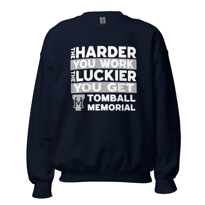 Tomball Memorial High School Wildcats Navy Classic Unisex Sweatshirt 238