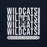 Close-up view of Tomball Memorial High School Wildcats Navy Classic Unisex Sweatshirt 235