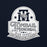 Close-up view of Tomball Memorial High School Wildcats Navy Classic Unisex Sweatshirt 219