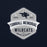 Close-up view of Tomball Memorial High School Wildcats Navy Classic Unisex Sweatshirt 209