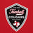 Close-up view of Tomball High School Cougars Red Classic Unisex Sweatshirt 225