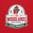 Close-up view of The Woodlands High School Highlanders Red Classic Unisex Sweatshirt 219