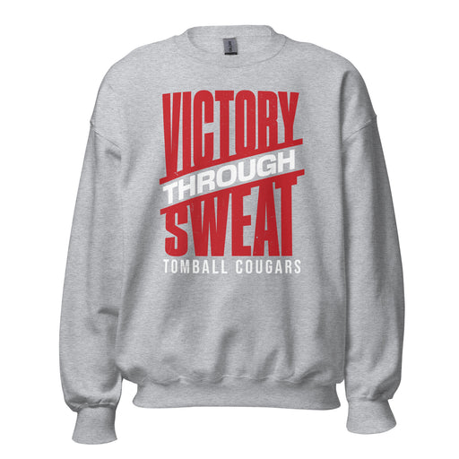 Tomball High School Cougars Grey Classic Unisex Sweatshirt 241