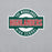 Close-up view of The Woodlands High School Highlanders Grey Classic Unisex Sweatshirt 011