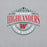 Close-up view of The Woodlands High School Highlanders Grey Classic Unisex Sweatshirt 211