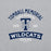 A heather gray graphic print featuring the text 'TOMBALL MEMORIAL HIGH SCHOOL', a large 'TM' monogram, 'ESTD 2011', 'WILDCATS', and 'LET'S GO TEAM' in navy blue and white. Tomball Memorial High School Wildcats Grey Classic Unisex Sweatshirt 221