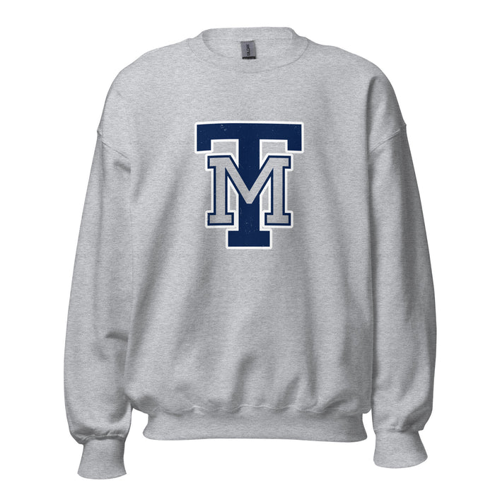 Tomball Memorial High School Wildcats Grey Classic Unisex Sweatshirt 200