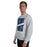 Man wearing Tomball Memorial High School Wildcats Grey Classic Unisex Sweatshirt 241