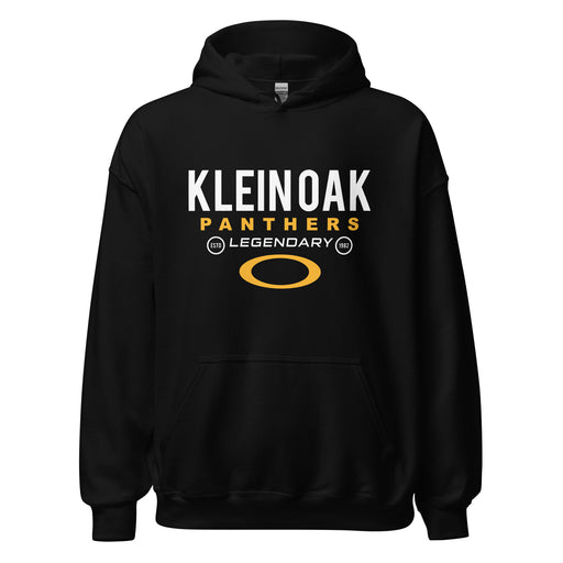 Klein Oak High School Panthers Black Classic Unisex Hoodie 03