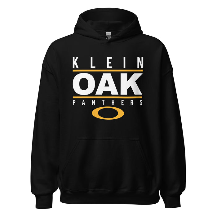 Klein Oak High School Panthers Black Classic Unisex Hoodie 07