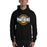 Man wearing a Klein Oak High School Panthers Black Classic Unisex Hoodie 11