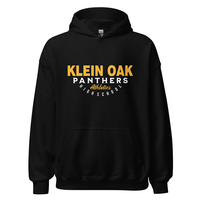 Klein Oak High School Panthers Black Classic Unisex Hoodie 12