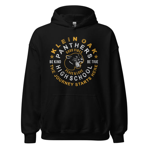 Klein Oak High School Panthers Black Classic Unisex Hoodie 16