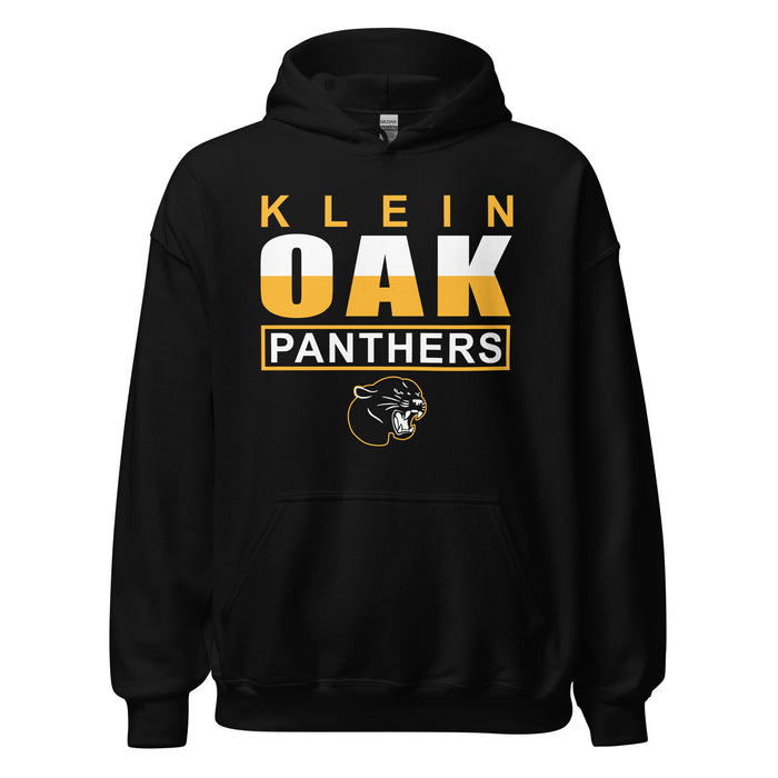 Klein Oak High School Panthers Black Classic Unisex Hoodie 29