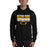 Man wearing a Klein Oak High School Panthers Black Classic Unisex Hoodie 31