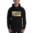 Man wearing a Klein Oak High School Panthers Black Classic Unisex Hoodie 84